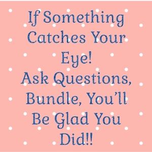 JUST ASK. …….📦📦📦